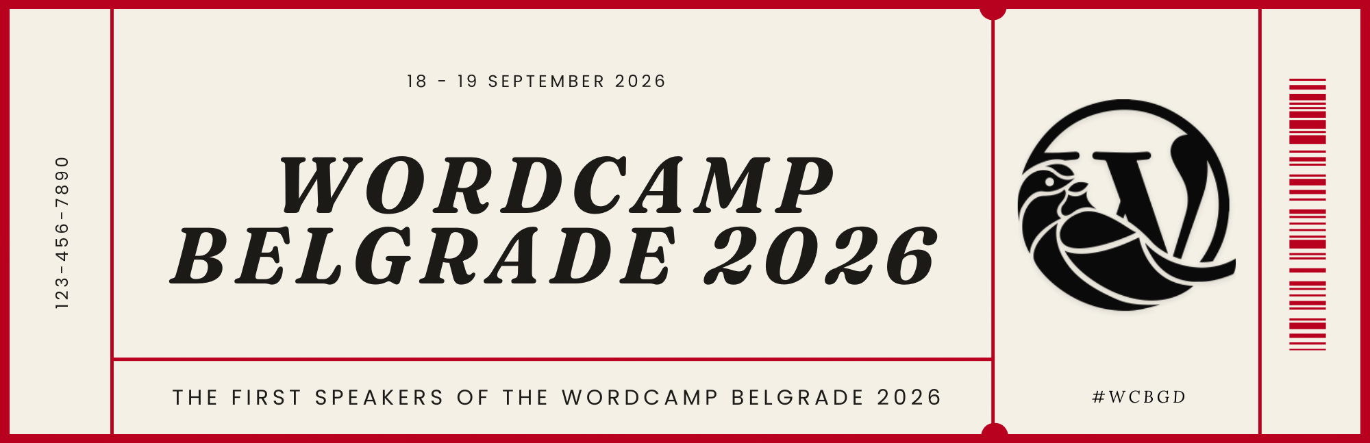 News desk bulletin: Meet the first speakers of the WordCamp Belgrade 2026 event