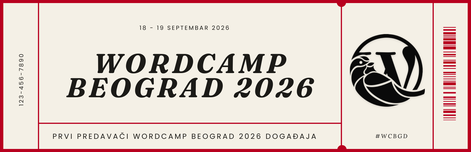 Iz redakcije: Upoznajte prve predavače WordCamp Beograd 2026 događaja