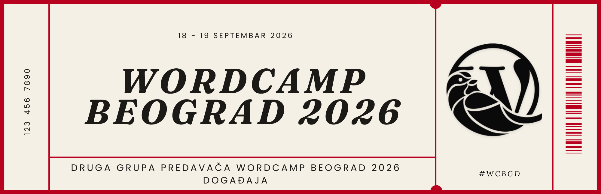 Iz redakcije: Upoznajte drugu grupu predavača WordCamp Beograd 2026 događaja