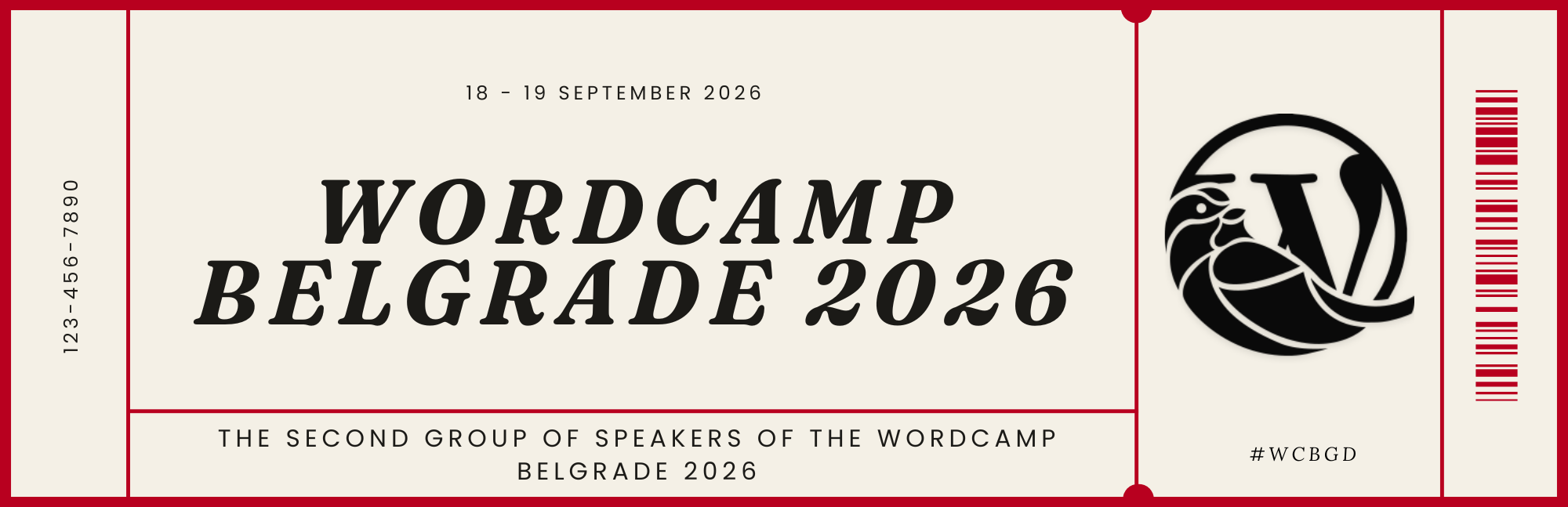 News Desk Bulletin: More Speakers Join WordCamp Belgrade 2026